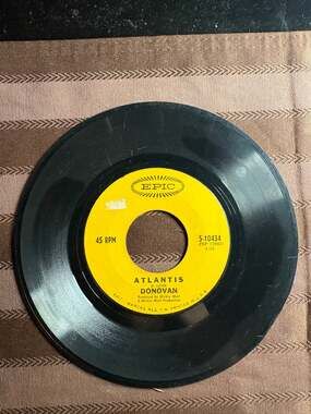 Donovan Atlantis To Susan 45 RPM 7" Vinyl Single Epic